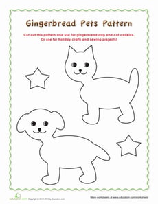 Gingerbread Animals Patterns