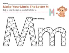 Make Your Mark: The Letter M