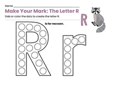 Make Your Mark: The Letter R