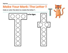 Make Your Mark: The Letter T