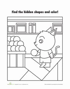 Hidden Shapes Picture