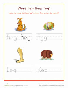 Words with "eg"