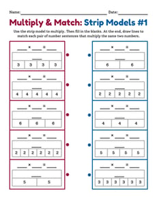 Multiply & Match: Strip Models #1