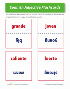 Spanish Adjectives