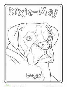 Color Your Mutt: Dixie-May