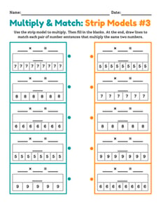 Multiply & Match: Strip Models #3