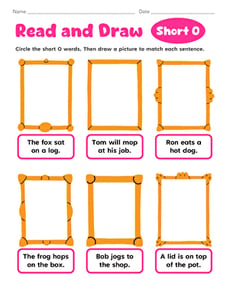 Read and Draw: Short O