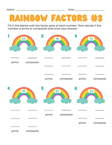 Rainbow Factors #3