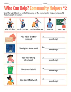 Who Can Help? Community Helpers #2