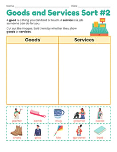 Goods and Services Sort #2