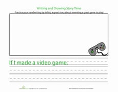 Practice Handwriting: Video Game