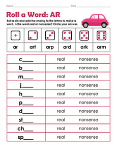 Roll a Word: AR