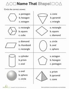 Shape Review: Line Segments, Symmetry, and More