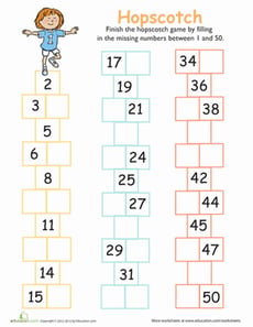 Hop to the Missing Numbers