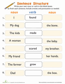 Complete the Sentence