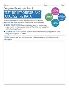 Design an Experiment Part 2: Test the Hypothesis and Analyze the Data
