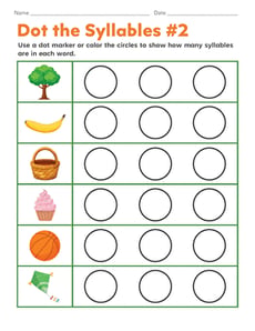 Dot the Syllables #2