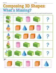 Composing 3D Shapes: What's Missing? 