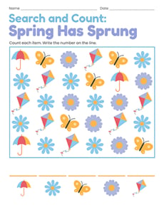 Search and Count: Spring Has Sprung