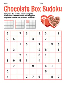 Chocolate Box Sudoku