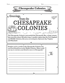 Chesapeake Colonies