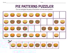 Pie Patterns Puzzler