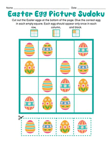 Easter Egg Picture Sudoku
