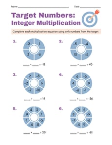 Target Numbers: Integer Multiplication