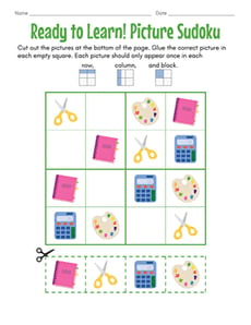 Ready to Learn! Picture Sudoku