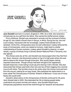 Jane Goodall Biography