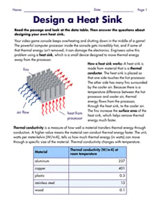 Design a Heat Sink