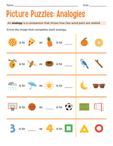 Picture Puzzles: Analogies