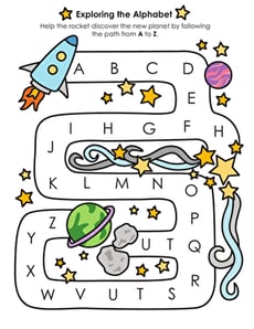 Alphabet Learning: Follow the A to Z Path