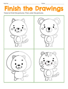 Finish the Drawings