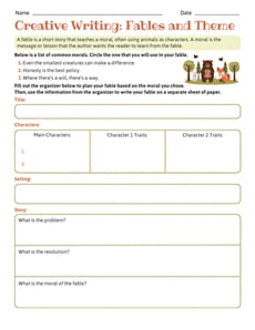 Creative Writing: Fables and Theme