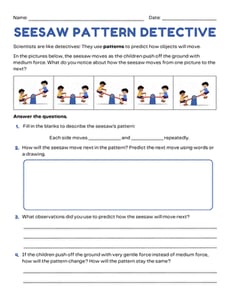 Seesaw Pattern Detective