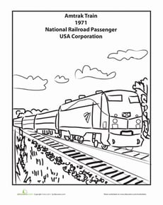 Amtrak Train