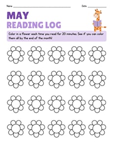 May Reading Log