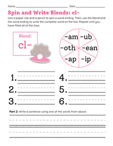 Spin and Write Blends: cl-