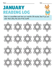 January Reading Log