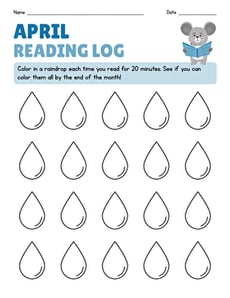 April Reading Log