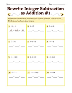 Rewrite Integer Subtraction as Addition #1
