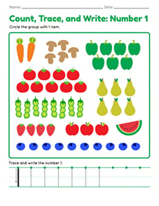 Count, Trace, and Write: Number 1