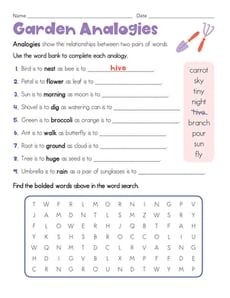Garden Analogies