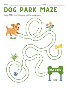 Dog Park Maze