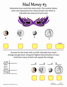 Calculate the Change 3