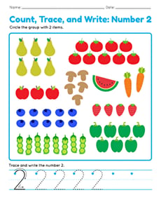 Count, Trace, and Write: Number 2