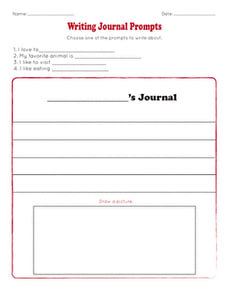 Writing Journal Prompts