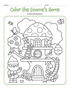 Color the Gnome's Home