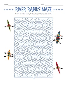 River Rapids Maze